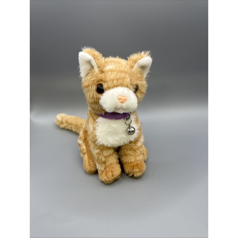 Our Generation Hop In Kitty With Bell Orange Tabby Cat 6" Cat Only